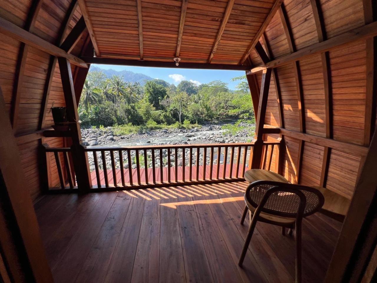 Villa Joglo Tepi Sungai Sidemen  Ngoại thất bức ảnh