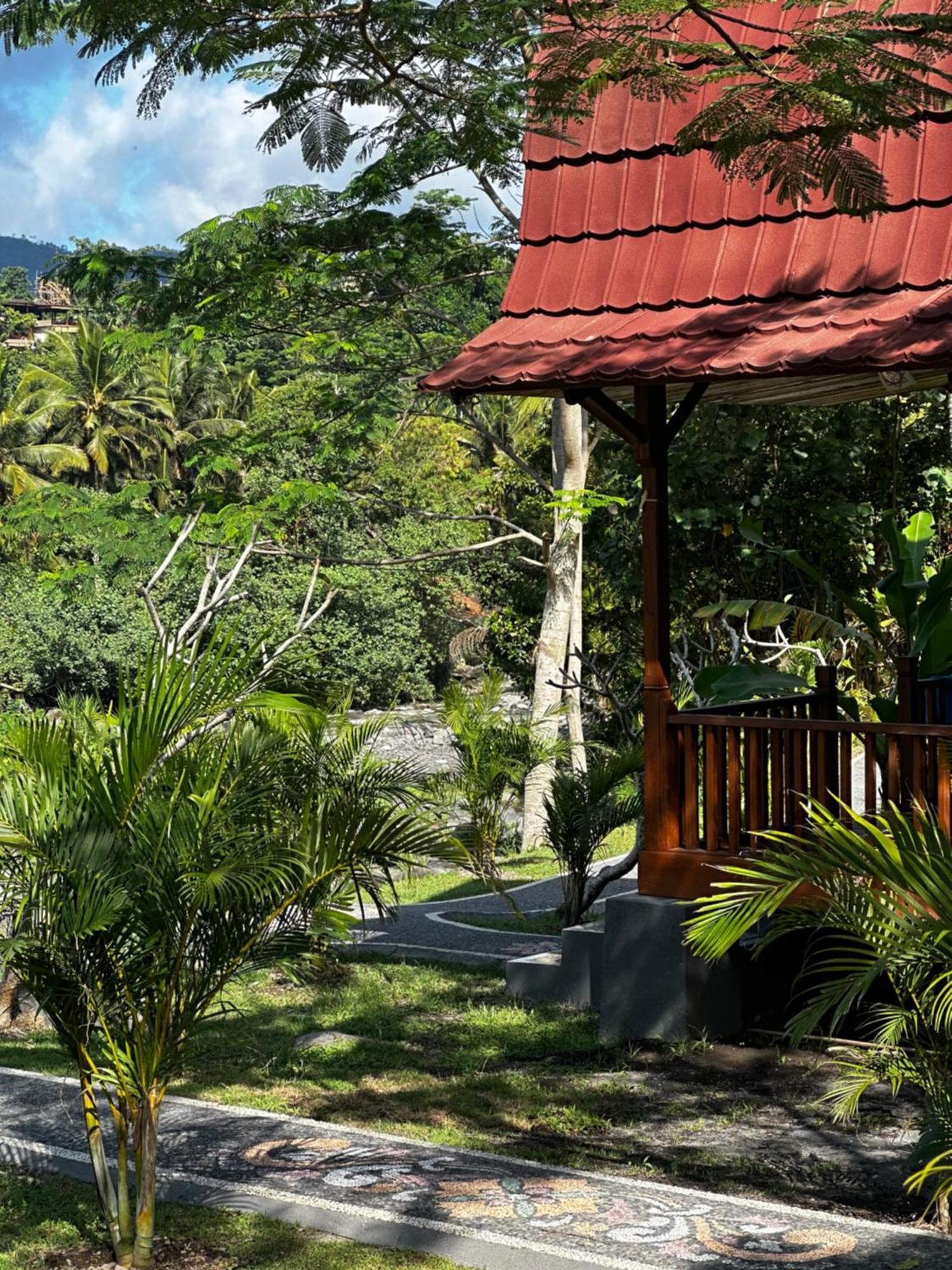 Villa Joglo Tepi Sungai Sidemen  Ngoại thất bức ảnh