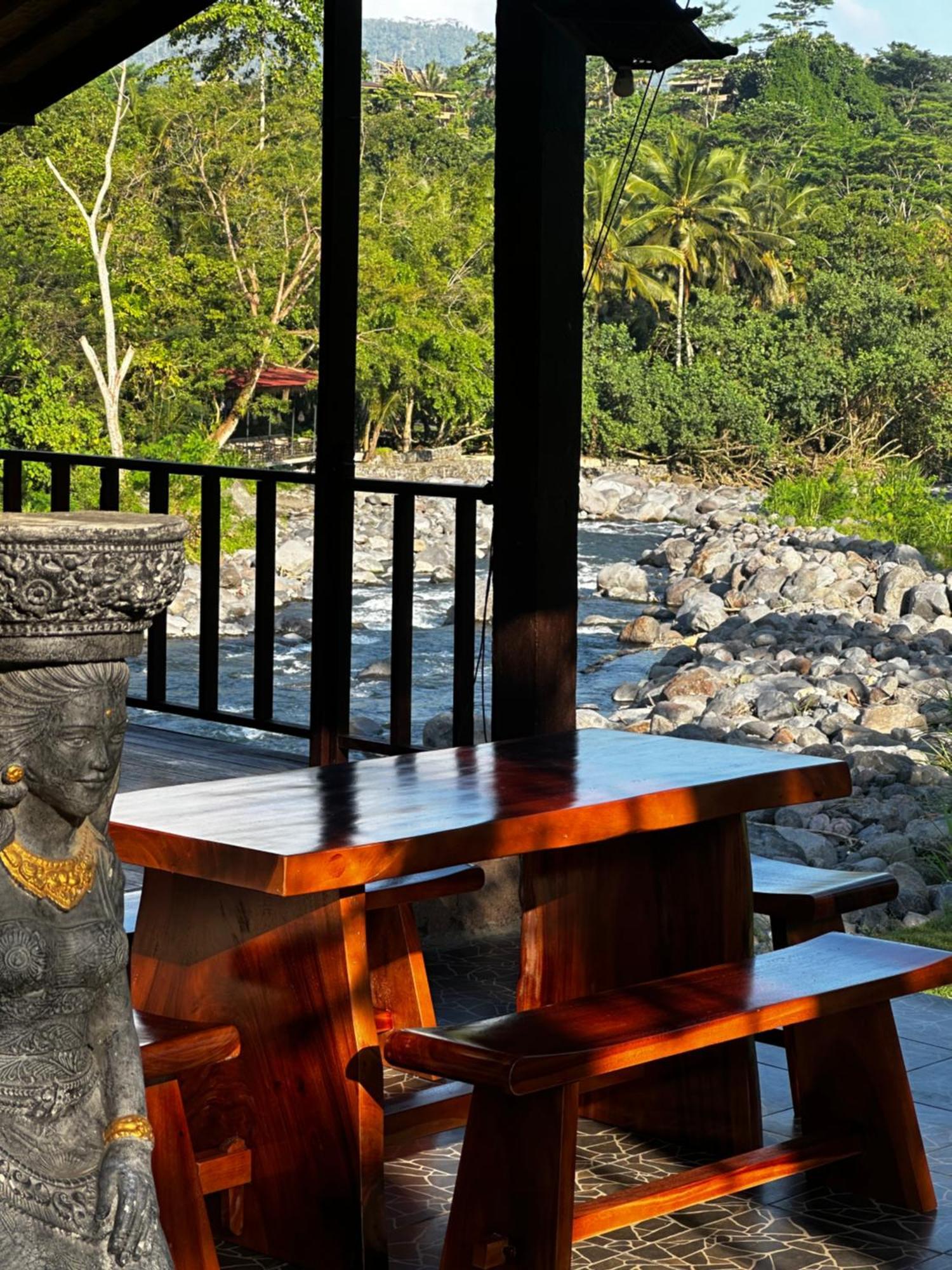 Villa Joglo Tepi Sungai Sidemen  Ngoại thất bức ảnh