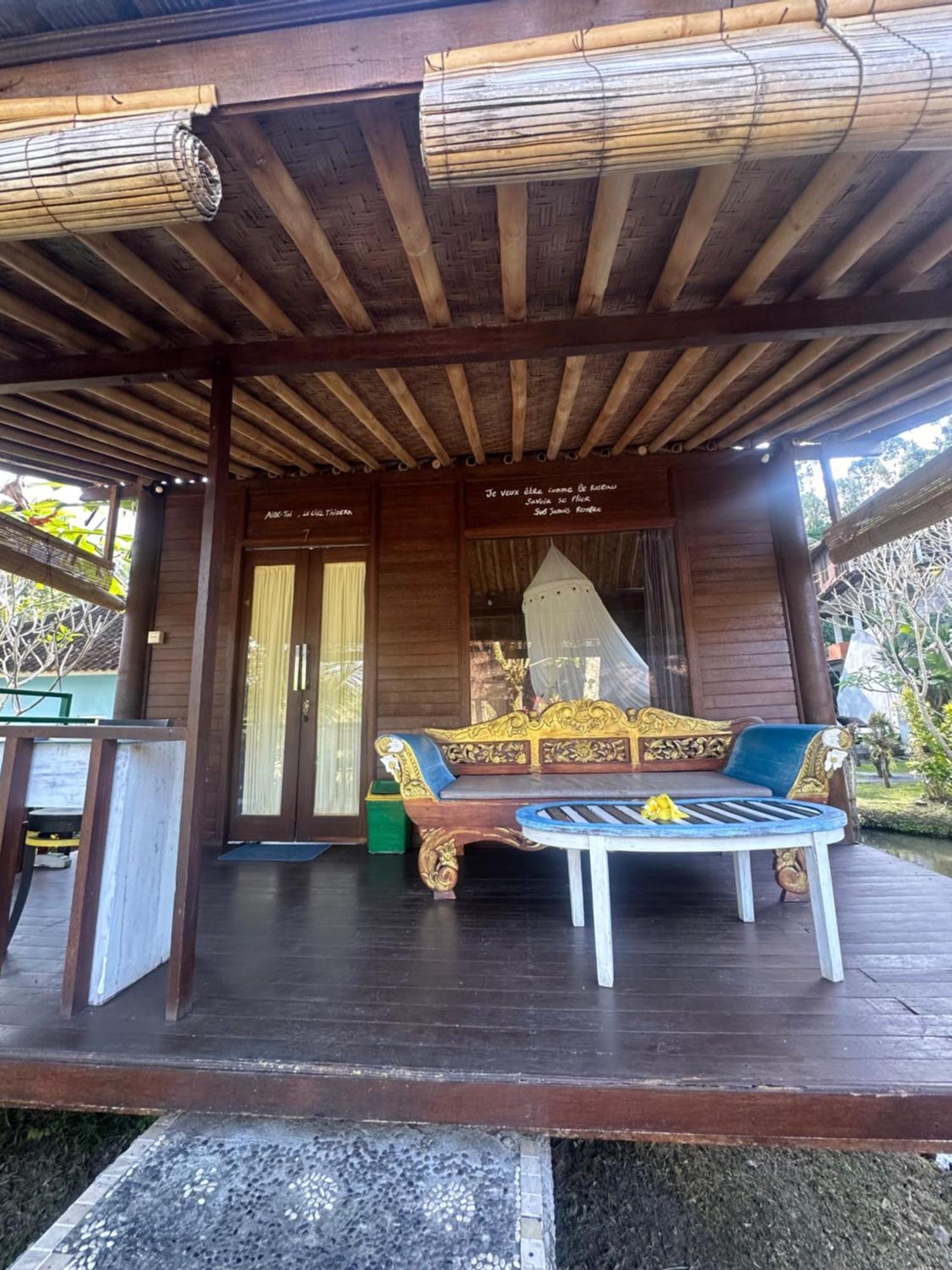Villa Joglo Tepi Sungai Sidemen  Ngoại thất bức ảnh