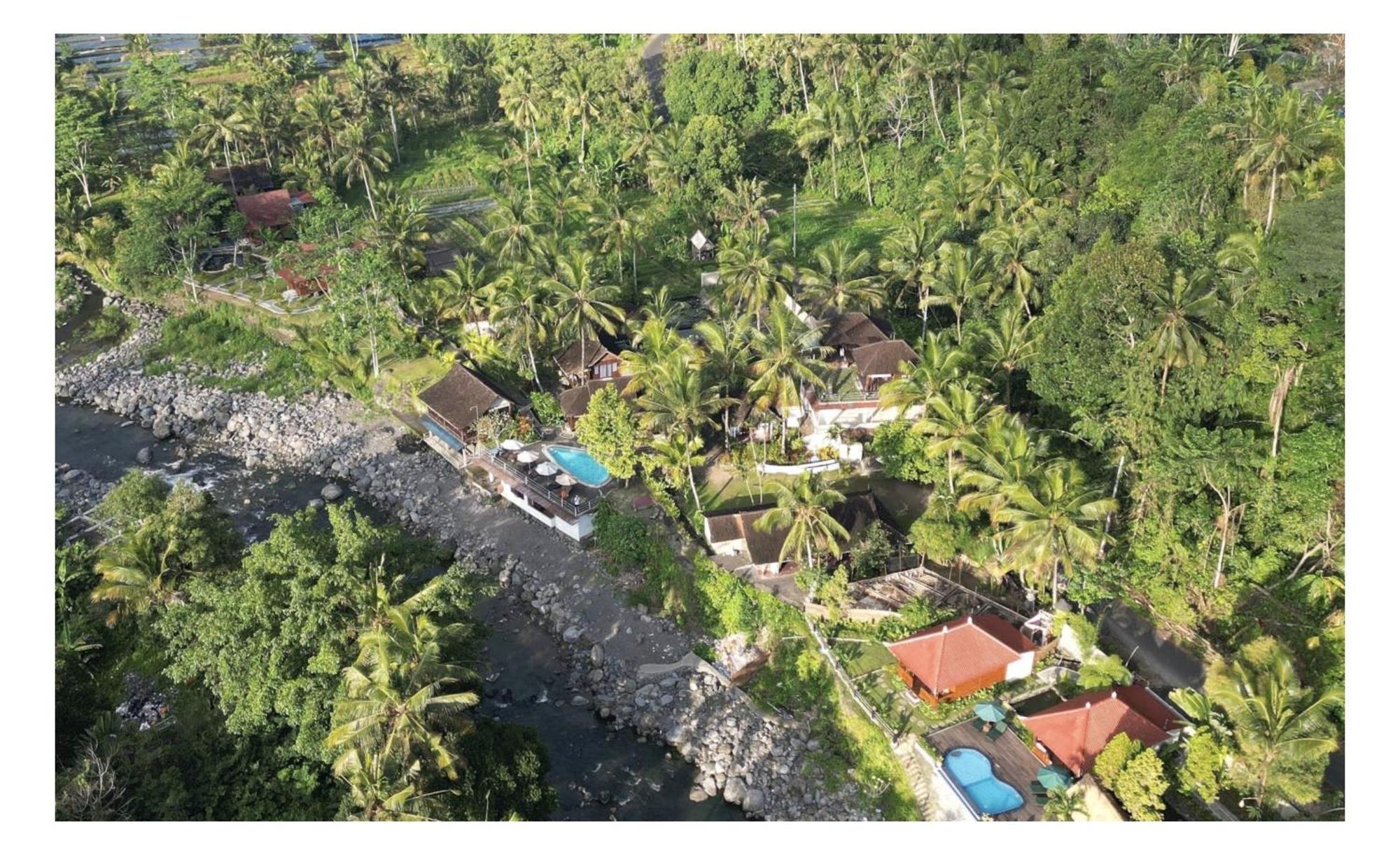 Villa Joglo Tepi Sungai Sidemen  Ngoại thất bức ảnh